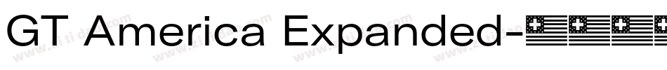 GT America Expanded字体转换